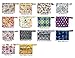 2 Pieces Mini Wet Bag Reusable for Mama Cloth Menstrual Pads/Breast Pads - You Choose 2 Bags from 14 Designs and Send Message to Me