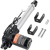 VEVOR Linear Actuator 12V, 8 Inch Heavy Duty 1320lbs/6000N Linear Actuator, 0.19"/s Linear Motion Actuator with Mounting Brac
