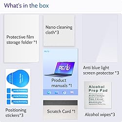 3 Pcs 17.3" Anti Blue Light Screen Protector