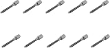 EVOGES Brass Extension Stud 3.5 x 35mm Pack of 10 for Sockets & Switches view 4