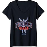 Women's Rocky Philly 1976 V-Neck T-Shirt