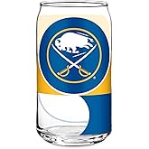 Rico Industries NHL Hockey Standard 16-oz Can Shaped Glass