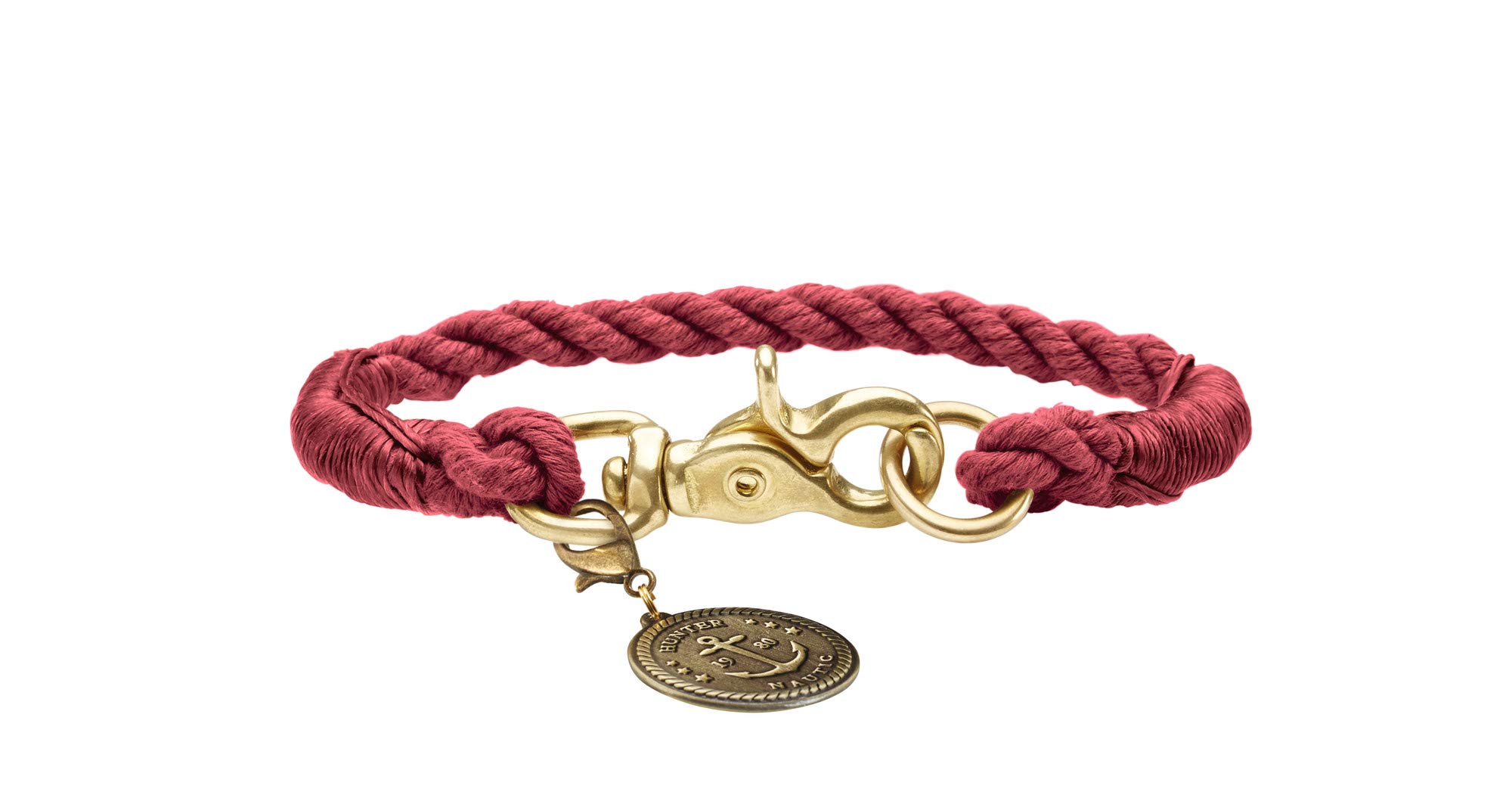 HUNTER Collar List, 40 rope, bordeaux