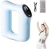 Multifunctional Full-Body Fascia Ring, 2025 Upgraded Full-Body Fat Burning, Djustable Massage Modes, Ergonomic Electric Fascia Massager, for Muscle Knot Recovery & Relaxation (Blue)