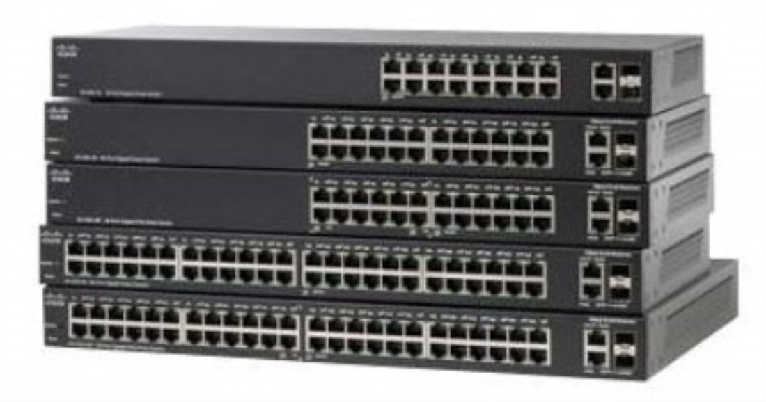 Cisco SG200-18 Smart Switch 16 Gigabit Ethernet 10/100/1000 Ports 2 Combo Mini-GBIC Ports