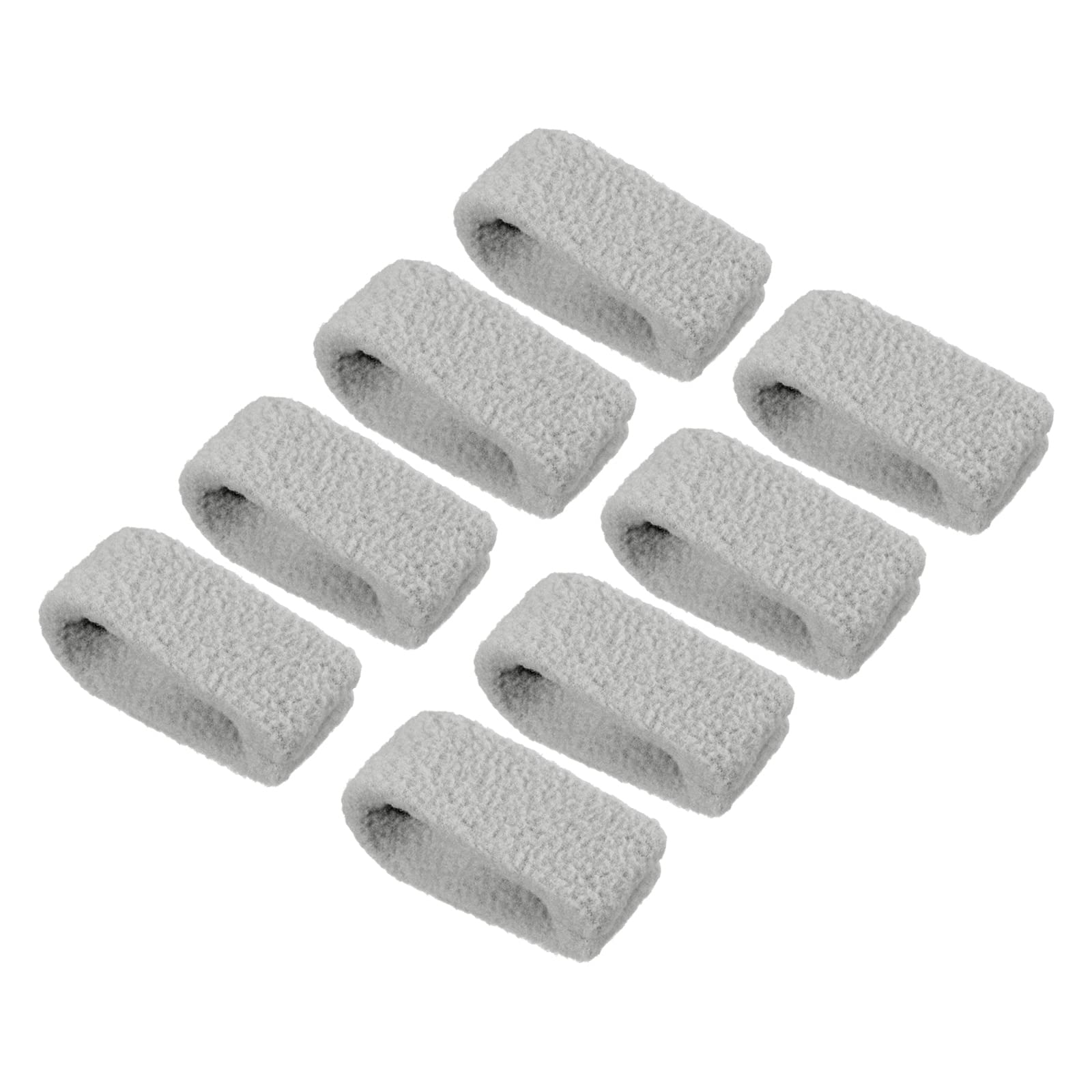 PATIKIL Quilt Cover Clips,8pcs No Pins Plastic,Plush Duvet Clips Keep Corner in Place Quilt Fixer for Clip Bed Sheet Fastener Clip,Grey