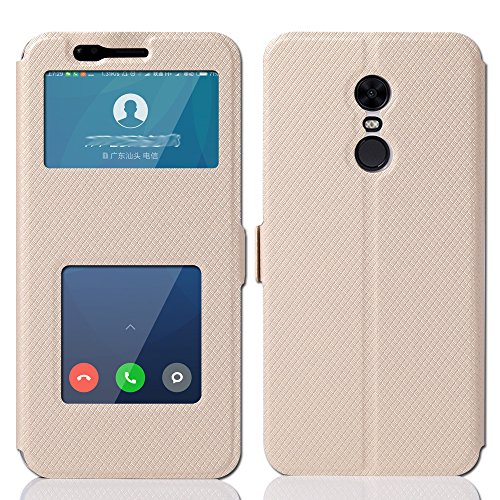 Xiaomi redmi 5 plus case , jm pin [view window] flip ca…