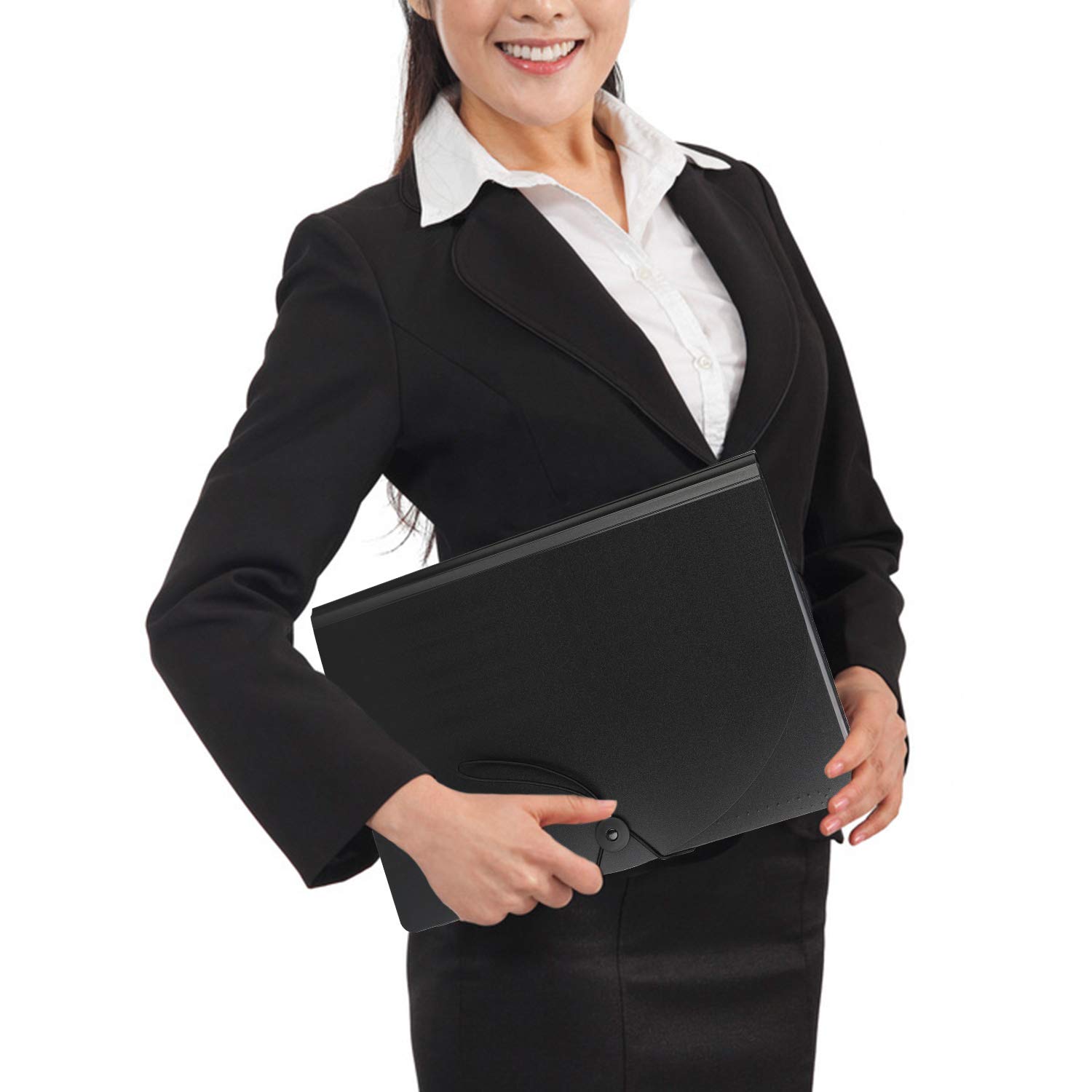 Trieur A4 - Trieur Papiers Organiseur Documents Trieur Extensible Accordéon Document Avec Plastique Fichier de ABC life (24 poches)