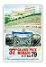 37th Grand Prix Monaco 1979 - Formula One Auto Racing - Vintage Sports Poster by Alain Giampaoli c.1979 - Master Art Print (Unframed) 13in x 19in
