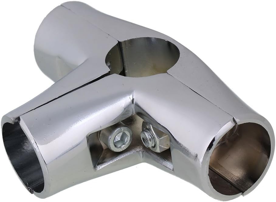 T Shaped 4 Way 32mm ID Tube Pipe Connector Rack Clamp Fittings Amazon