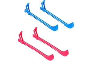 HMDZMR Ice Skate Guards Ice Skate Covers Adjustable Skate Guards Ice Hockey Skate Accessories for Kids Adults Ice Skating, Figure Skates, Hockey