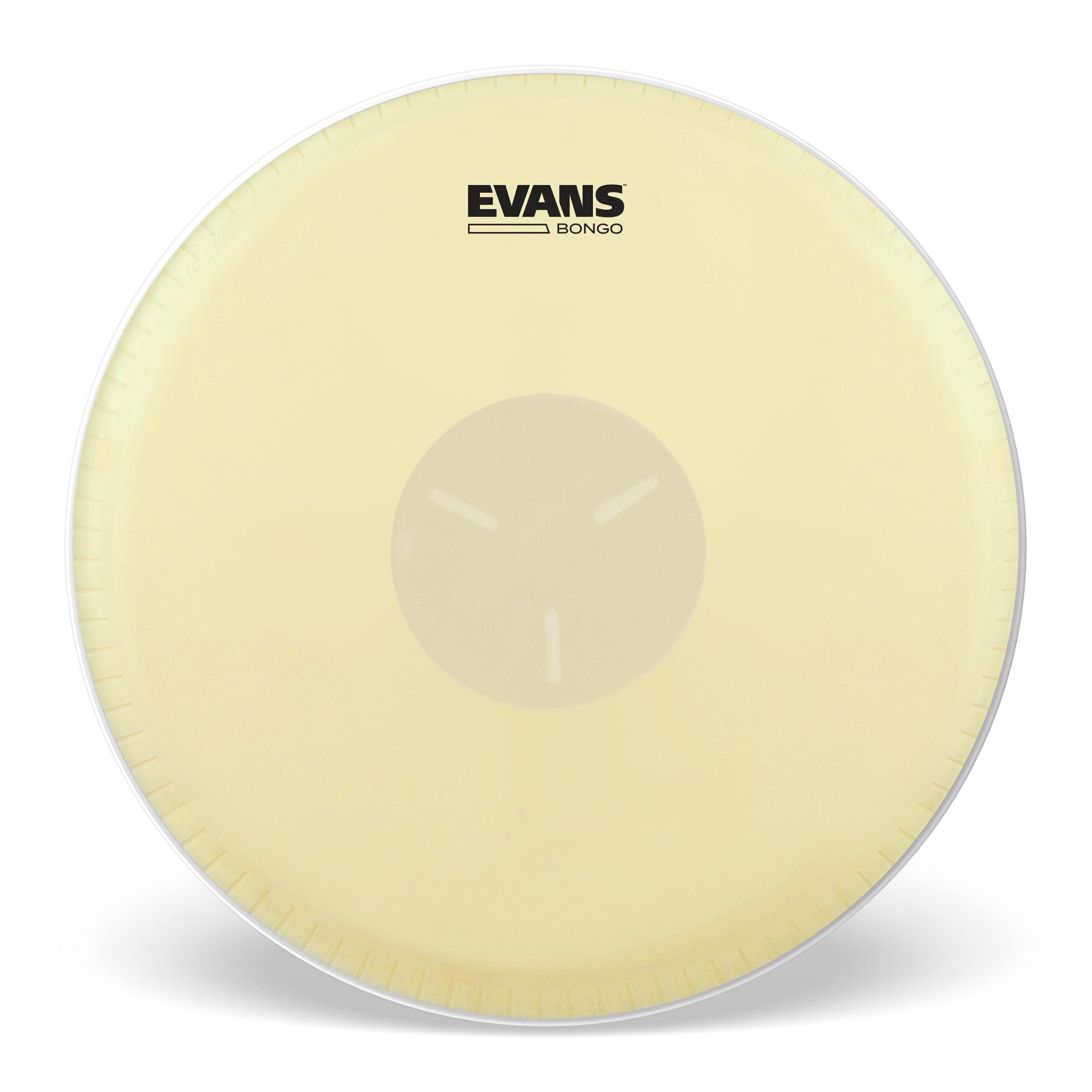 Evans EB07 Tri-Center Bongo Drum Head, Brown, 7.25 inch