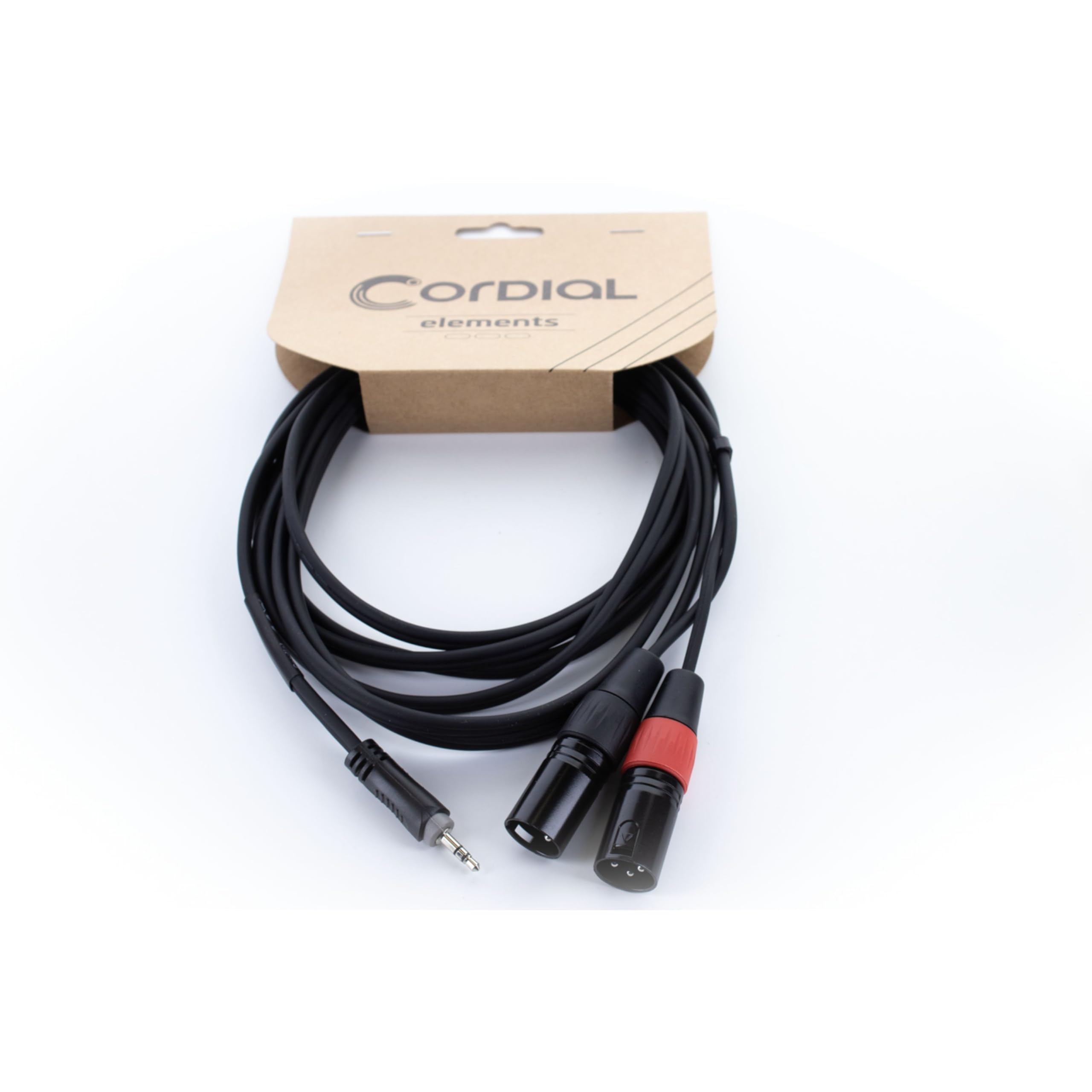 CORDIAL CABLES ECL EY3WMM Bretelle Elements Mini Jack/XLR Cable