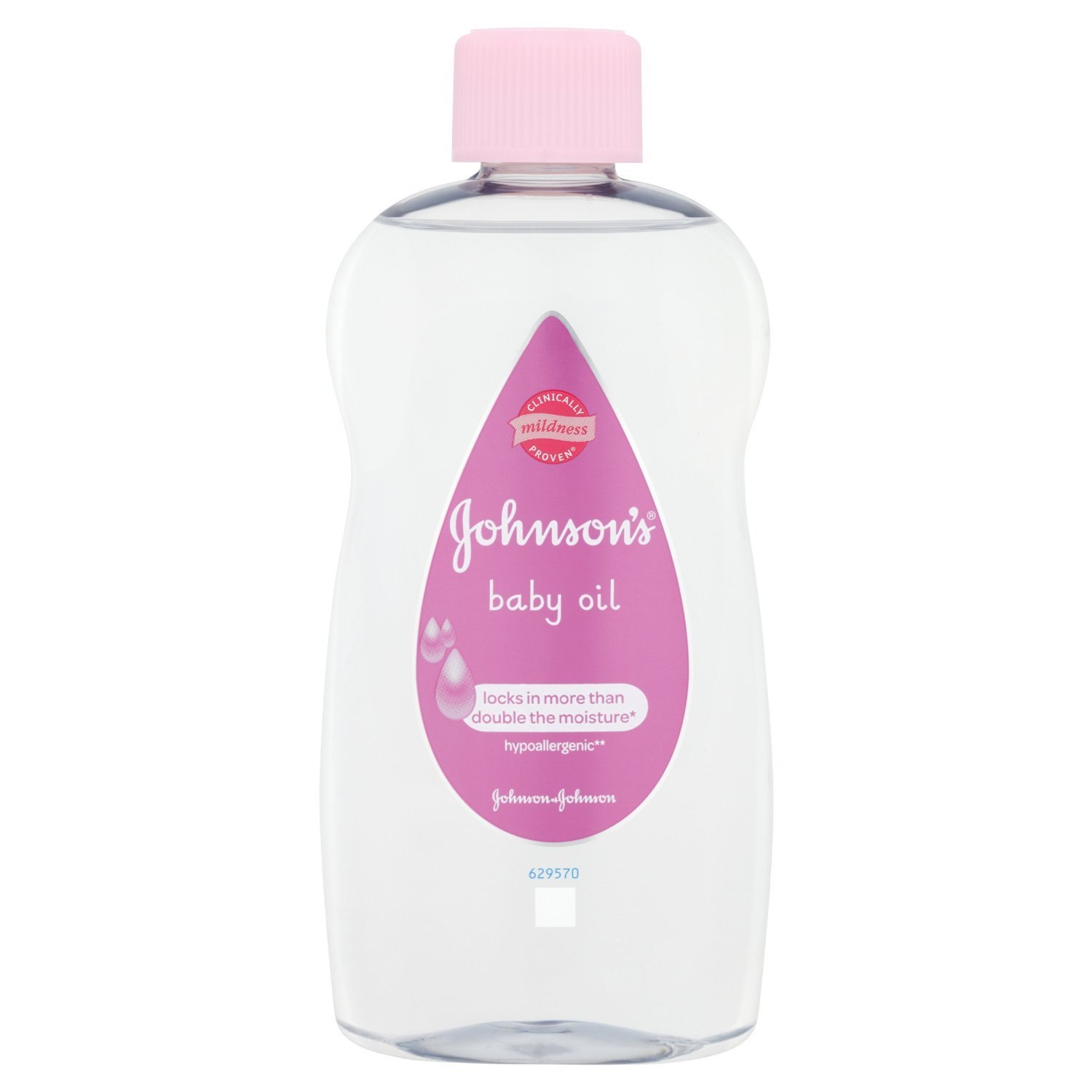 Johnson's Baby Oil 2 x 500ml (1000ml Oil)