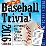 365 Days of Baseball Trivia! Page-A-Day Calendar 2016 by Kenneth Shouler (2015-07-16) by 