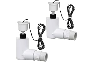 FILGAUR AC Float Switch for HVAC Drain Pan Condensate Outlet, SS2 Float Switch Detects Clogged AC Condensate Drain(2Pack)