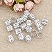 Lychee Women Dreadlocks Beads Rhinestone Hair Ring Decoration Braiding Hair Braid Cuff Clip