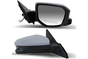 MOFOAP Passenger Side Mirror Compatible with 2016 2017 2018 2019 2020 2021 Civic Mirror with View Camera Power Heated (Paintable)