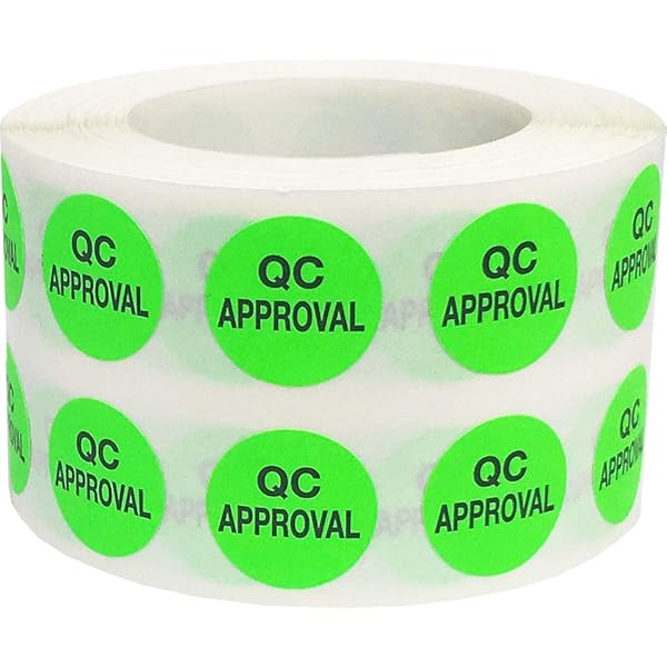 Amazon.com : QC Rework Repair Label Stickers - 2 x 2 Inch ...