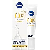 NIVEA Q10 POWER Anti-Wrinkle + Firming Eye Cream, 15mL | Anti-wrinkle eye cream with antioxidant Q10