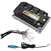 VOTOL EM85 Programmable 48V 60V 72V 85A72300S Sine Wave Controller Suitable for Electric Scooter 1000W-2000W Motor Controller