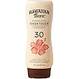 Hawaiian Tropic Sheer Touch Lotion Sunscreen, Moisturizing Broad-Spectrum Protection, SPF 30, Sun, Mango, 8 Oz