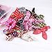 Hair Tie Elastic Hair Holder Tie for Little Girls Toddlers Kids (Bunny ear 20 pair)