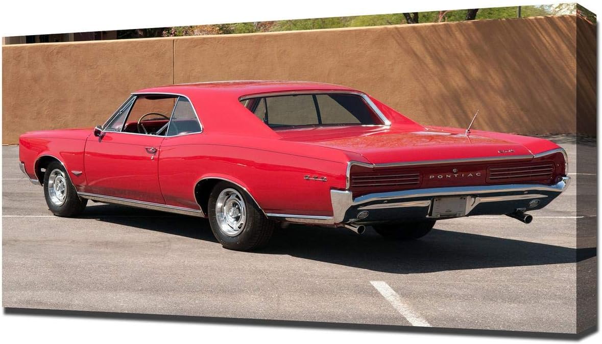Amazon De Lilarama 1966 Pontiac Tempest Gto V4 Art Leinwandbild Kunstdrucke Gemalde Wandbilder