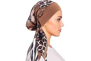 ORKSEA Chemo Headwear for Women Head Scarf Headwraps Silky Soft Turbans for Women Cancer Hats Chemo Beanie Coverings Scarves