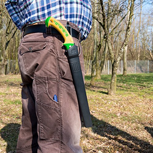 Royal Gardineer Baumsäge: Handsäge mit Grobzahnung & Holster, 30-cm-Sägeblatt, 65Mn-Carbon-Stahl (Baumsäge Handsäge, Sägen, Sägeblätter) – Bild 6