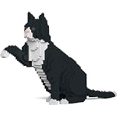 JEKCA Tuxedo Cat 03S | Cat Plastic Building Blocks | Age 14+
