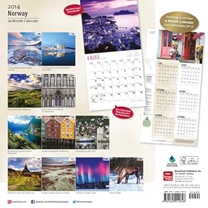 Norway 2014 18 Month Calendar (Multilingual Edition)