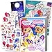 HUB Studios Shimmer & Shine Coloring Book with Stickers & Take-N-Play Set Bundle - Shimmer and Shine Stickers, Play Pack, Door Hanger, and More!