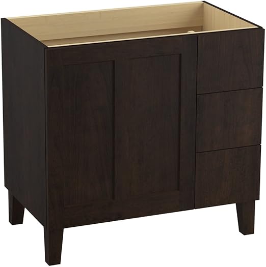 Kohler K 99533 Lgr 1wb Poplin 36 Inch Vanity With Furniture Legs