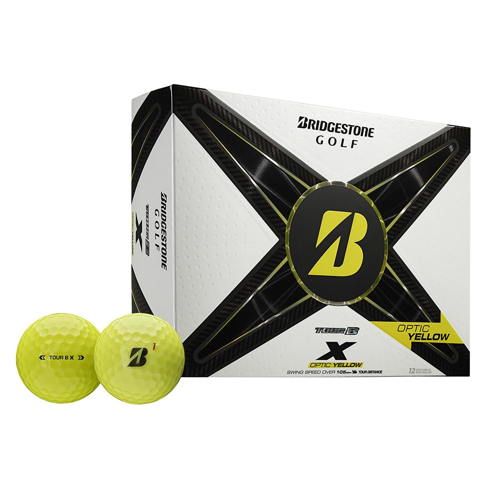 Bridgestone Golf 2024 Tour BX Yellow, Dozen