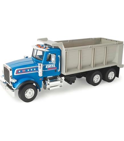 Amazon.com: Tomy Corp. 1:16 Big Farm Peterbilt Semi with Cement