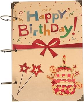 Amazon Com Vosarea Scrapbook Album Diy Vintage Bandage Happy