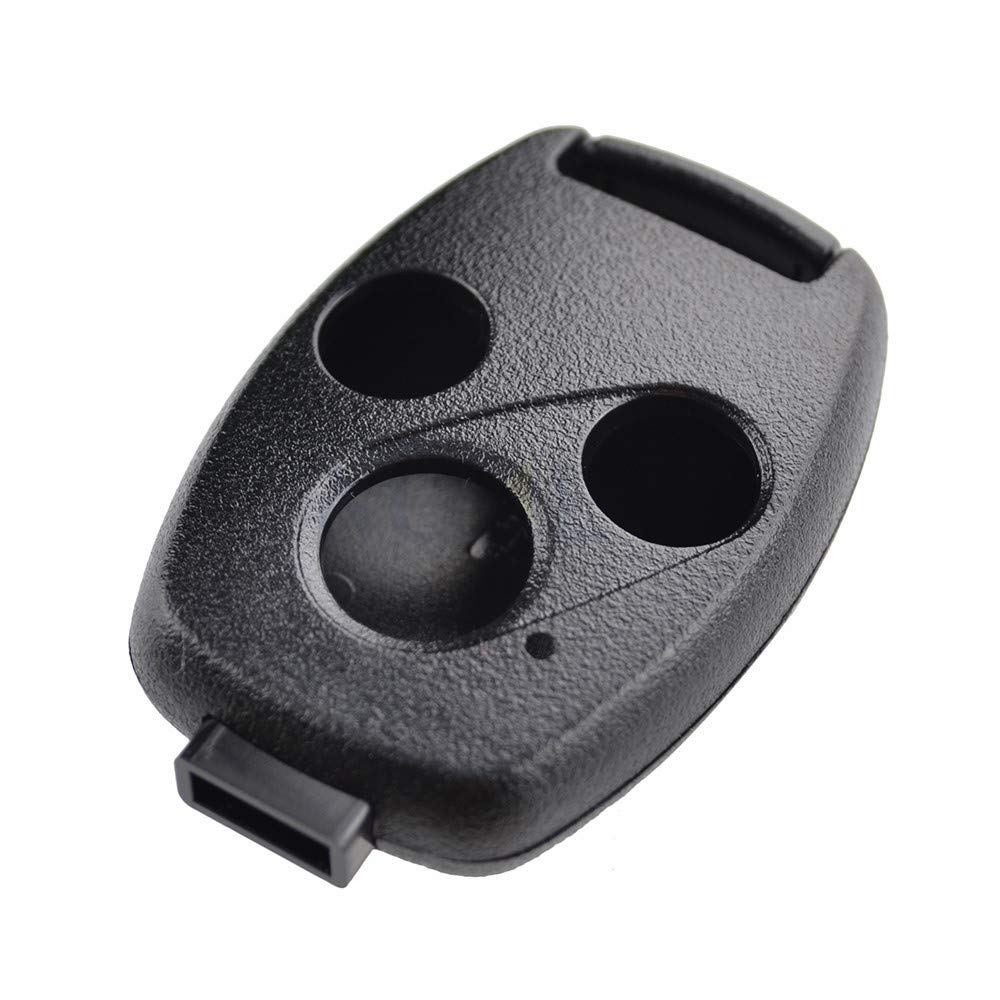 XUKEY Remote Control Car Key Shell Case Fob Cover Replacement for HONDA CIVIC 2023,3 Buttons Car Key Cover for HONDA ACCORD 2007 2008 2009 2010 2011 2012 2013