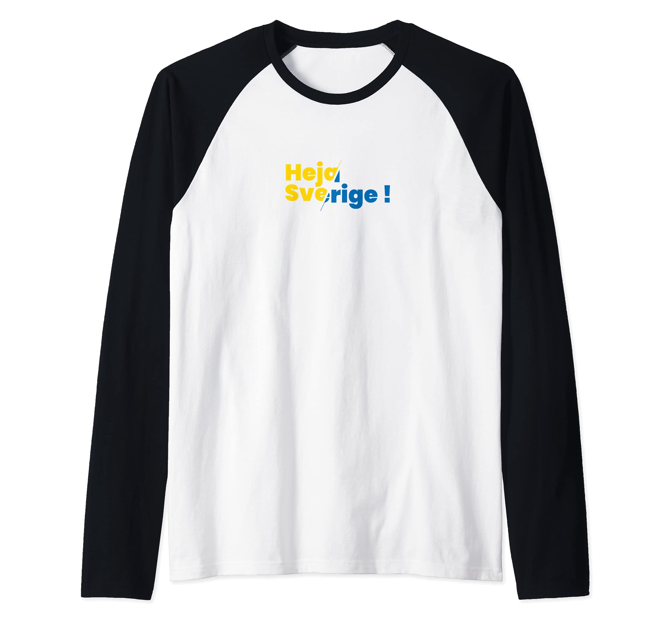 Flag Sweden Raglan Baseball Tee