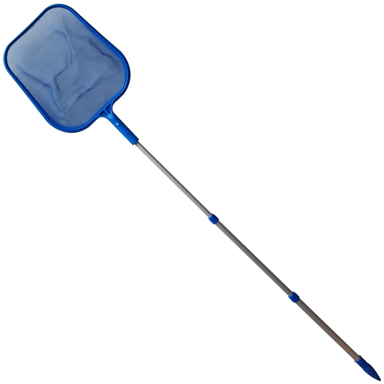 Official "Life" Swimming Pool Leaf Net Skimmer with Telescopic Pole