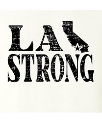 Go All Out 4X-Large White Mens LA Strong Los