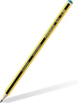 Staedtler Noris 120-4 Pencils 2H Box of 12 Black Hexagonal view 2
