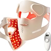 SWETJOZO RB-061 Red Light Therapy Mask for Face,USB-C Rechargeable 850nm | 3D LED Face Mask Cordless 9 Modes 630nm Red 850nm Near Infrared Lightweight FDA-Cleared
