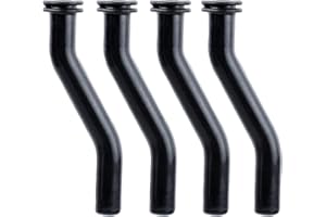 FOJOO Vacuum Hose 596163 Compatible with Briggs & Stratton, John Deere, Craftsman, Replaces 593998 797408 – 4 Pack Vacuum Pump Hose For Small Gasoline Engines,Lawn Mower Tractor