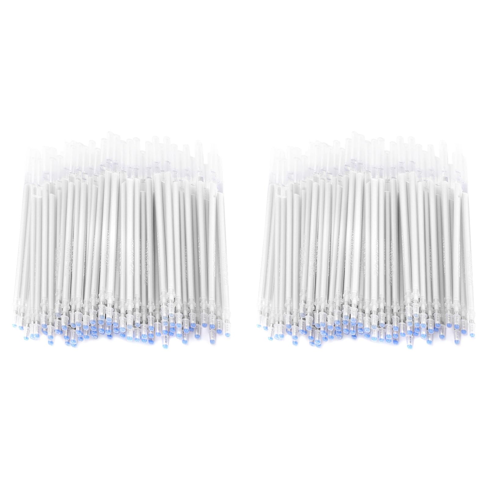 200Pcs Heat Erasable Fabric Refills, School Supplies White High Temperature Disappearing Pen Refill Leather Garment Marking Pens Refill for Sewing