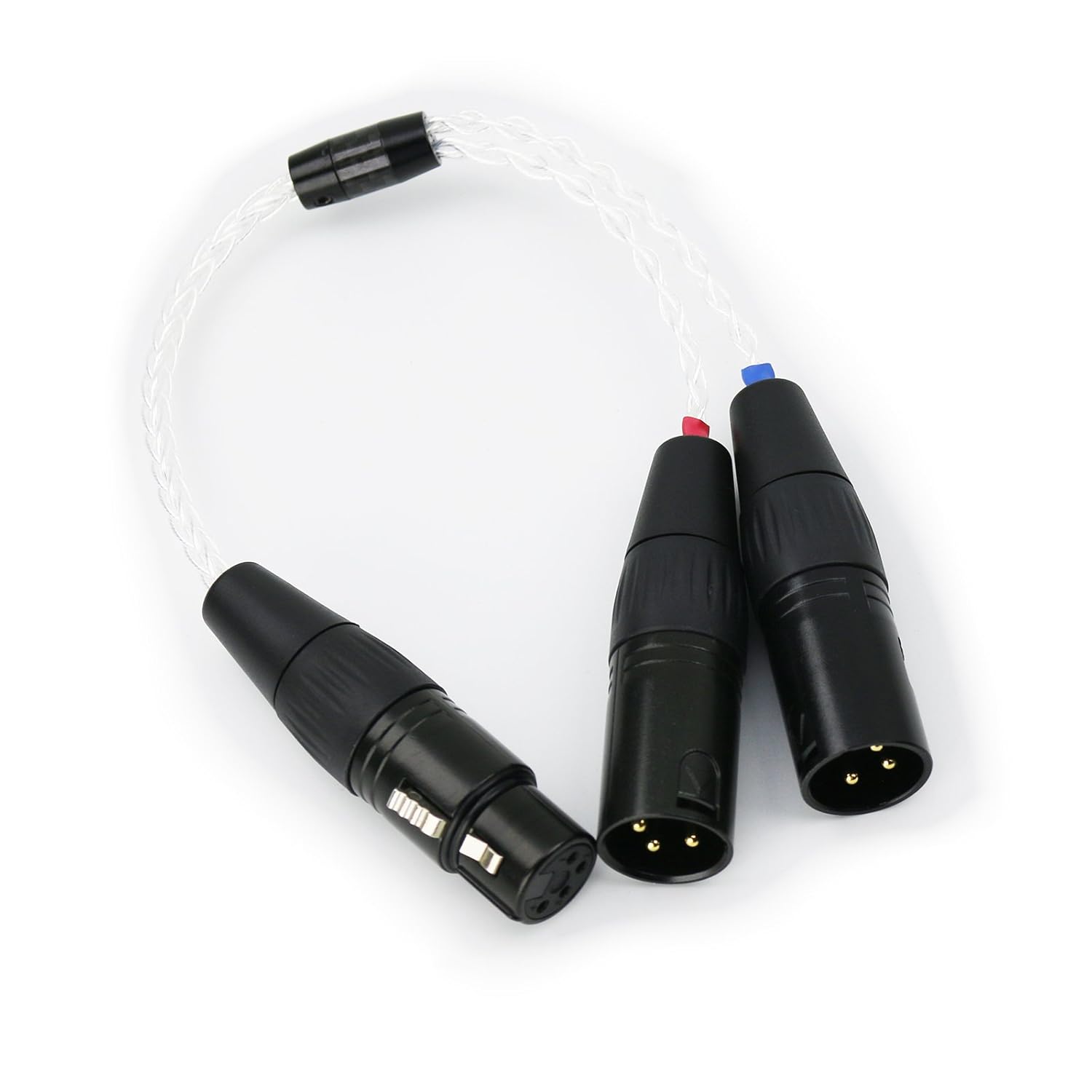 Ablet HIFI cable with 4pin XLR Female to 2x 3pin XLR Amazon.co.uk