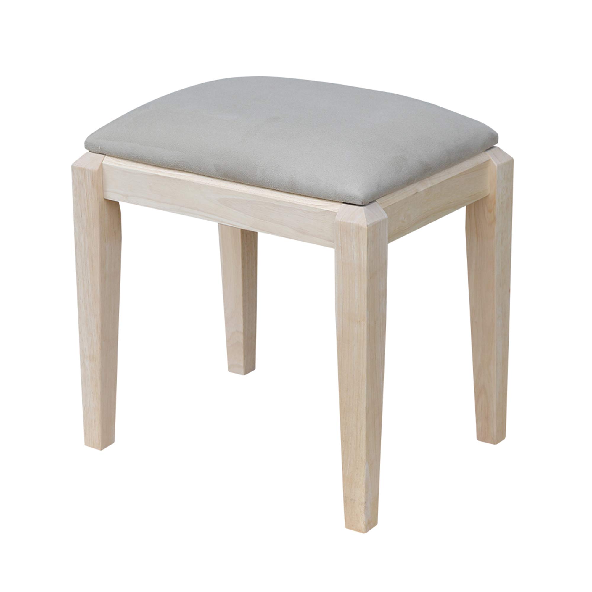 International Concepts Unfinished Vanity Bench, Unfinished
