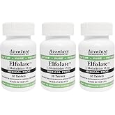 Amazon.com: ELFOLATE® 15mg L-Methylfolate Methyl Folate Methylfolate ...