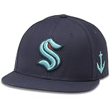 47 Seattle Kraken Hat NHL Clean Up Navy 