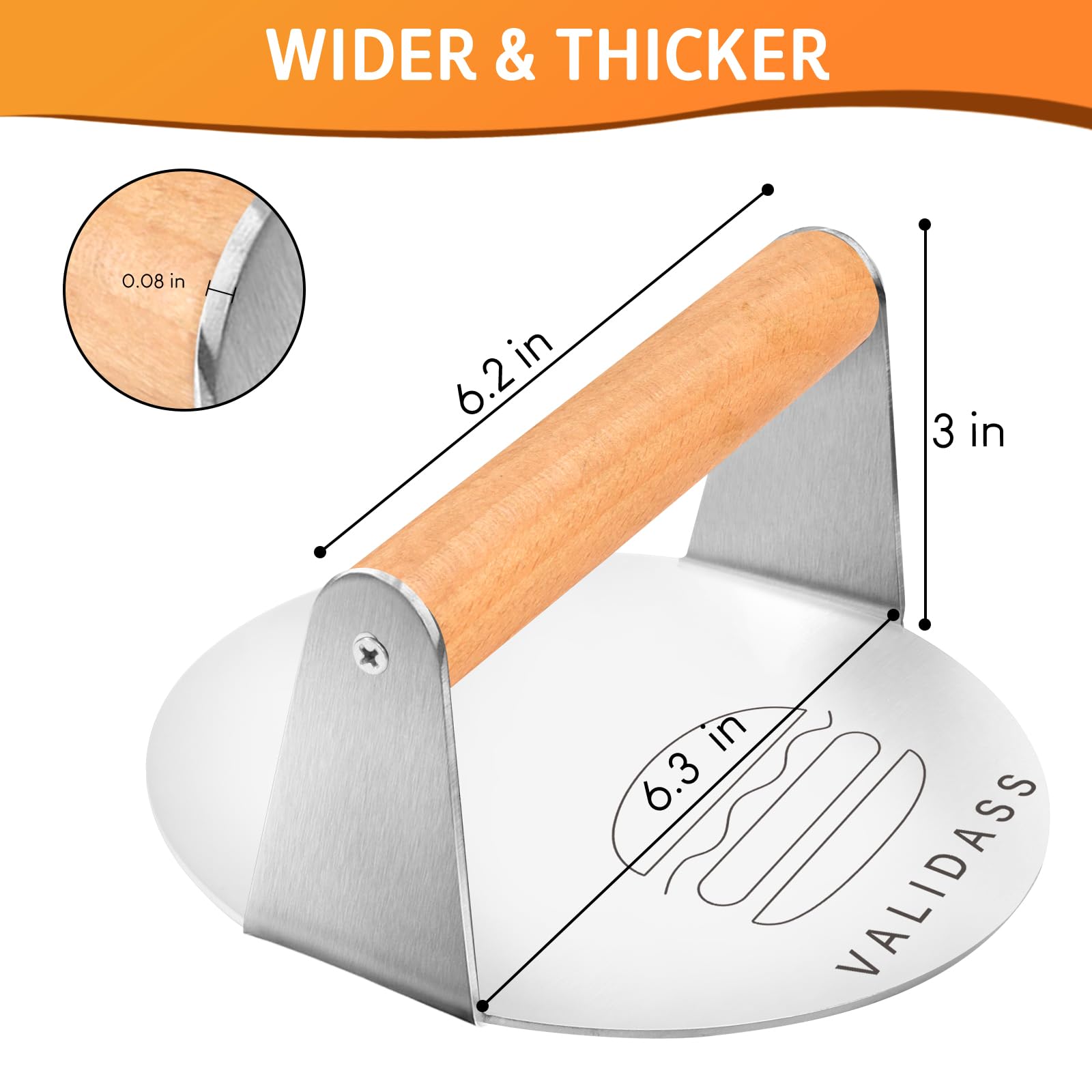 Smash Burger Press, 6.3